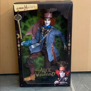 Tim Burton Mad Hatter Alice in Wonderland Barbie